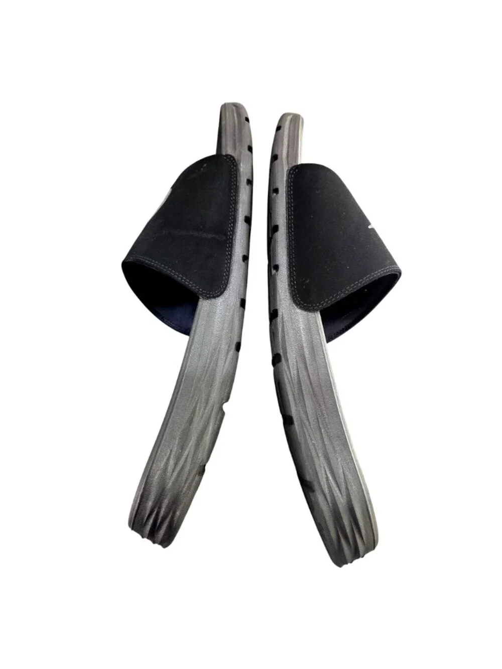 Nike Benassi Solarsoft Golf Slides Black Anthracite Men's 12